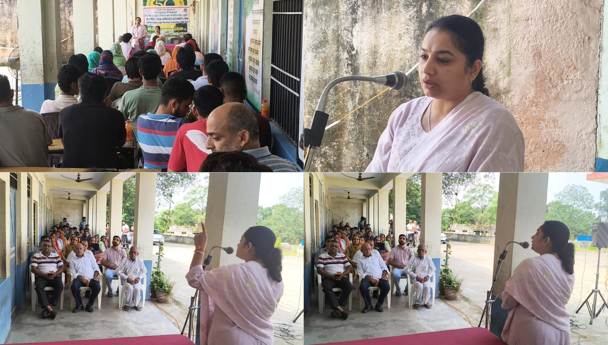 Legal awareness camp organized in Gram Panchayat Malahat.
